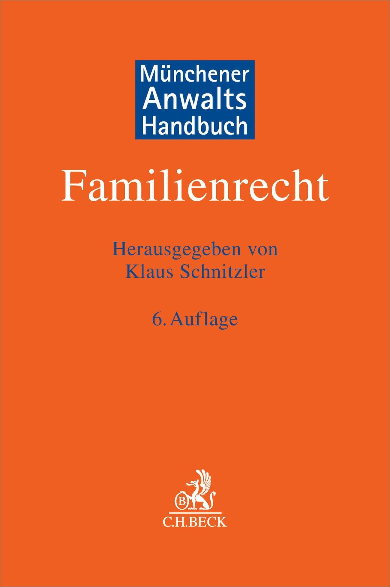 Münchener Anwaltshandbuch Familienrecht Law