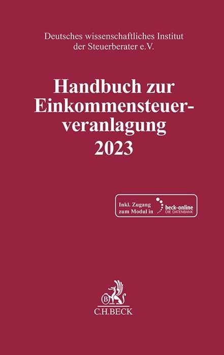 Handbuch zur Einkommensteuerveranlagung 2023 Law