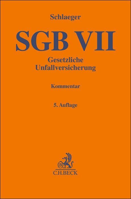 SGB VII. Gesetzliche Unfallversicherung Law