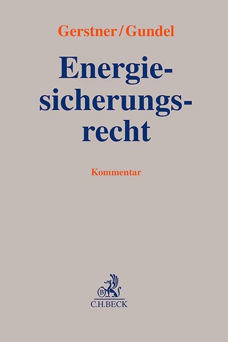 Product Image: Energiesicherungsrecht