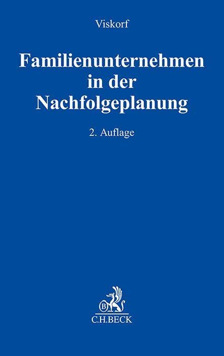 Familienunternehmen in der Nachfolgeplanung Law