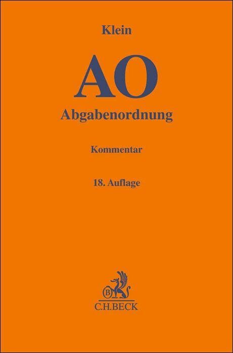 Product Image: Abgabenordnung. AO