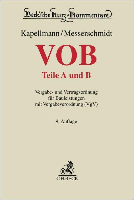 Product Image: VOB Teile A und B