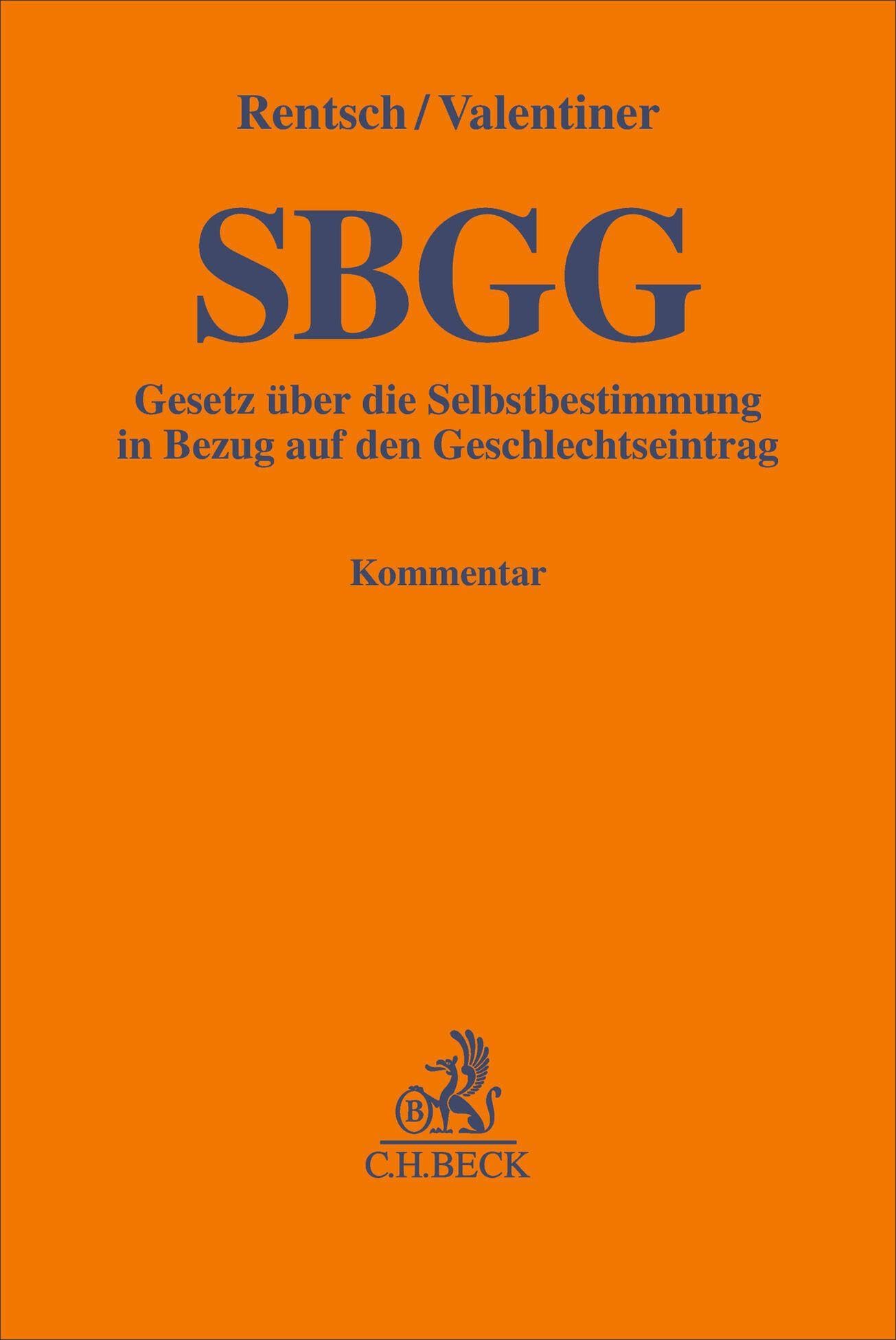Gesetz über die Selbstbestimmung in Bezug auf den Geschlechtseintrag (SBGG) Law