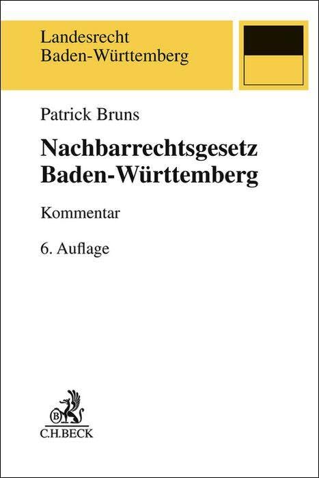 Product Image: Nachbarrechtsgesetz Baden-Württemberg