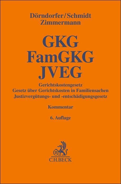 Gerichtskostengesetz, Gesetz über Gerichtskosten in Familiensachen, Justizvergütungs- und -entschädigungsgesetz. GKG, FamGKG, JVEG Law