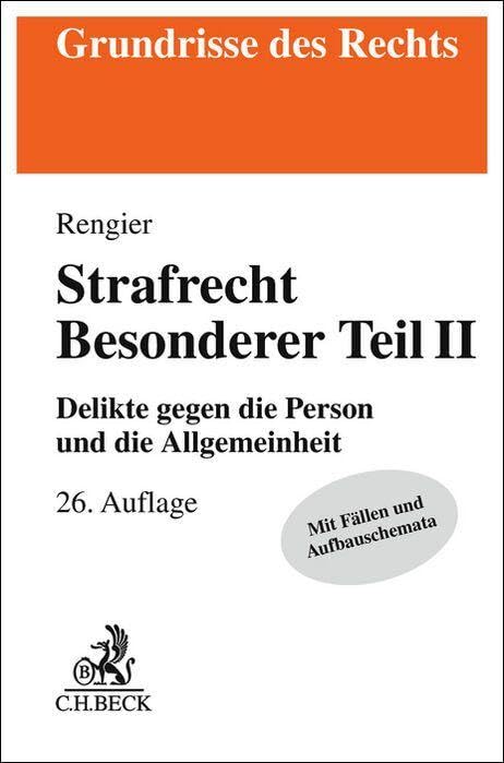 Strafrecht Besonderer Teil II. Strafrecht BT II Law