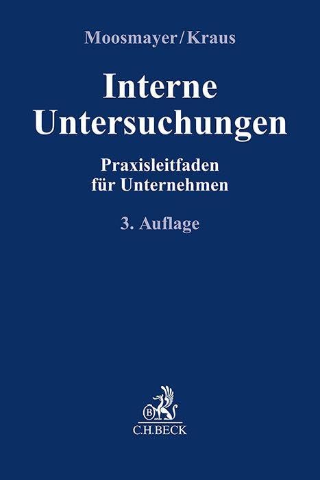 Product Image: Interne Untersuchungen