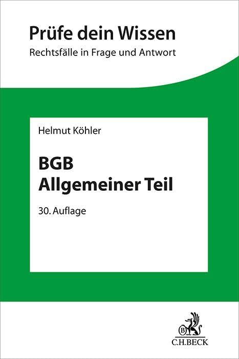 Product Image: BGB Allgemeiner Teil