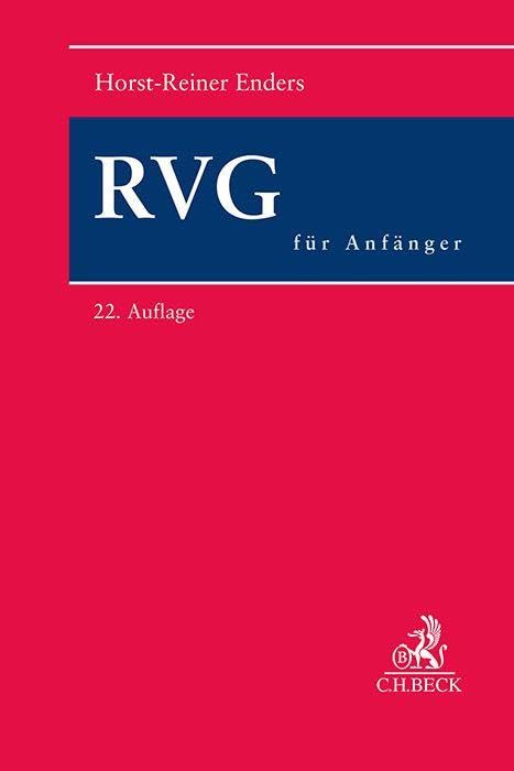 RVG für Anfänger Law