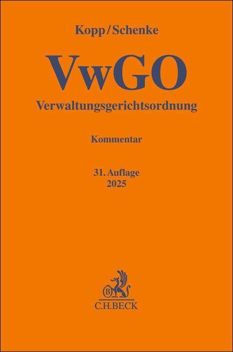 Verwaltungsgerichtsordnung. VwGO Law