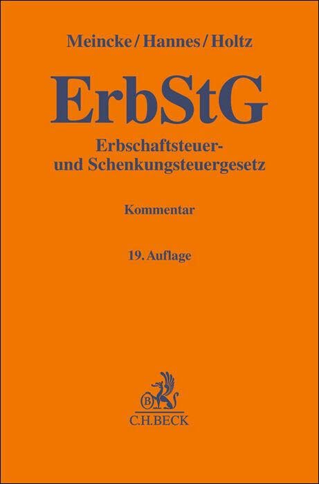 Erbschaftsteuer- und Schenkungsteuergesetz. ErbStG Law
