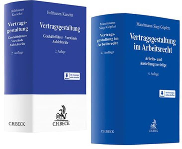 Bundle Holthausen/Kurschat, Vertragsgestaltung Geschäftsführer, Vorstände, Aufsichtsräte + Maschmann/Sieg/Göpfert, Vertragsgestaltung im Arbeitsrecht Law