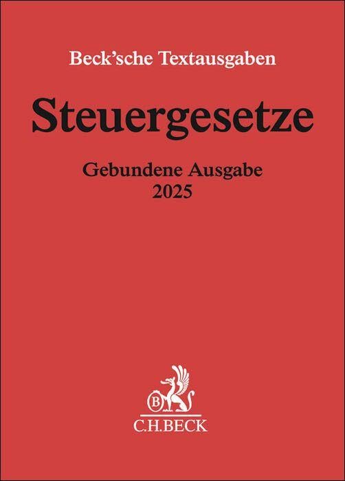 Steuergesetze Gebundene Ausgabe 2025 Law