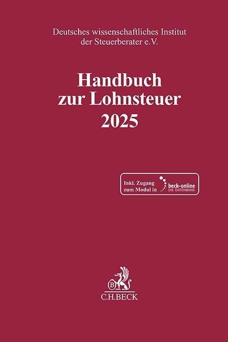 Handbuch zur Lohnsteuer 2025. LSt 2025 Law