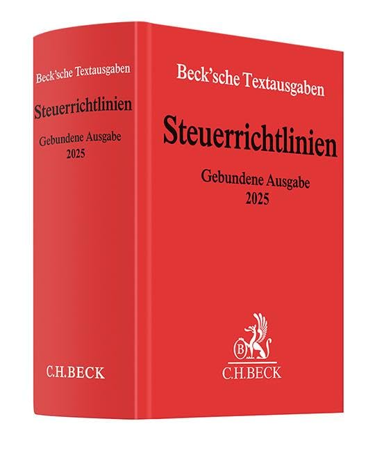 Steuerrichtlinien Gebundene Ausgabe 2025 Law