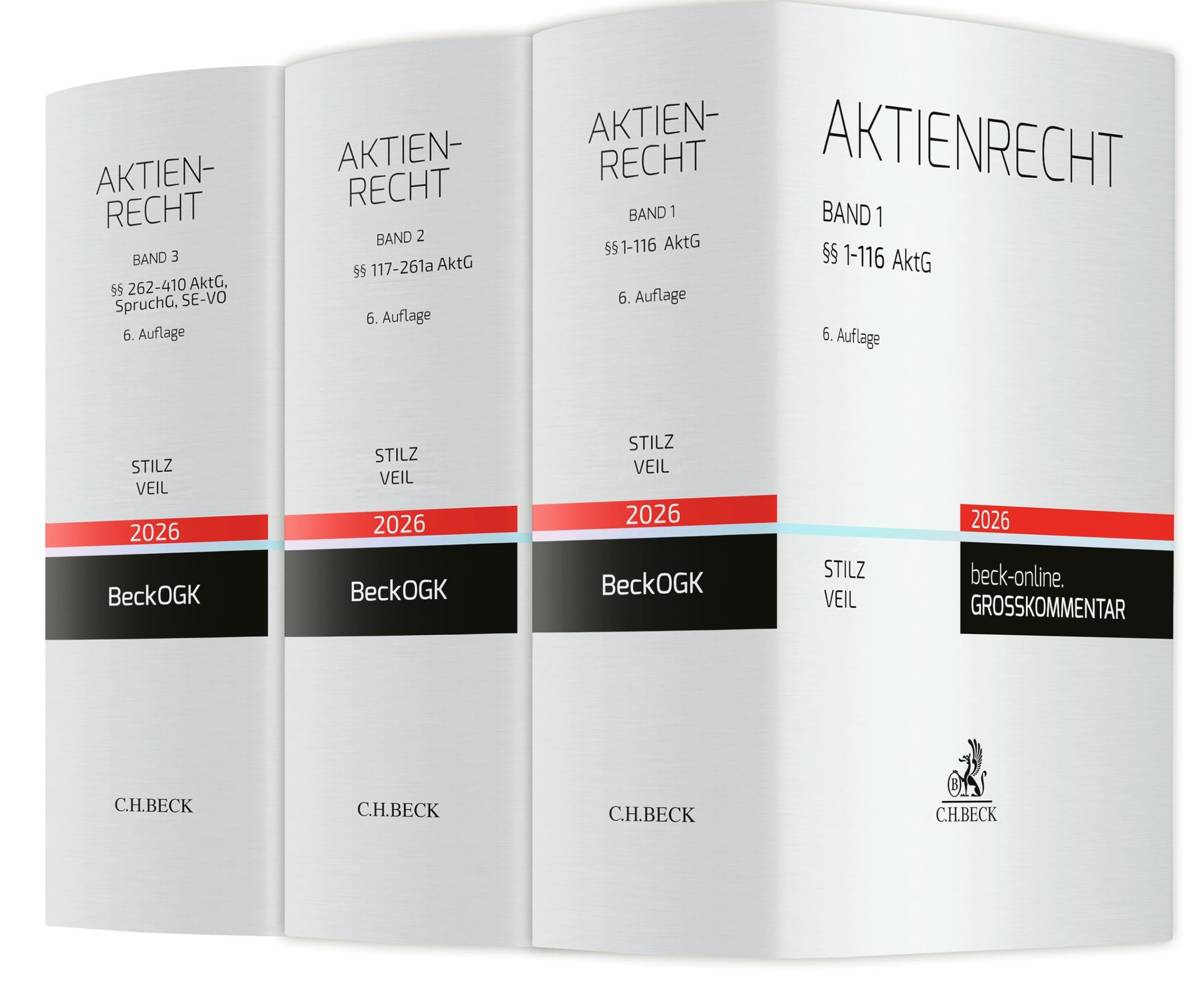 Aktienrecht: In 2 Bänden. Band 1: §§ 1-132 AktG. Band 2: §§ 133-410 AktG, SpruchG, SE-VO, § 1 COVMG Law