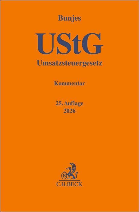 Umsatzsteuergesetz: Kommentar (Gelbe Erläuterungsbücher) Law