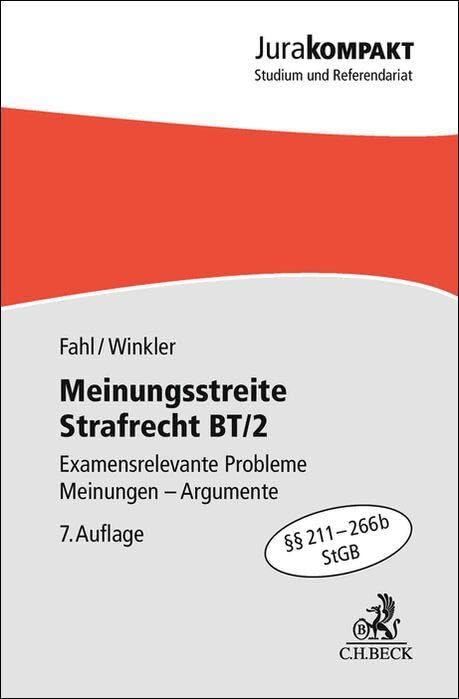 Meinungsstreite Strafrecht BT/2 Law