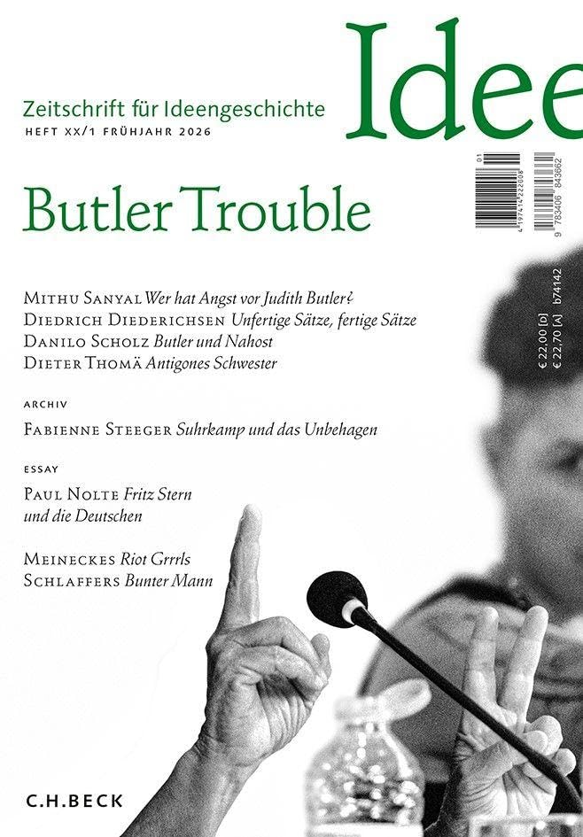 Zeitschrift für Ideengeschichte Heft XX/1 Frühjahr 2026 Books