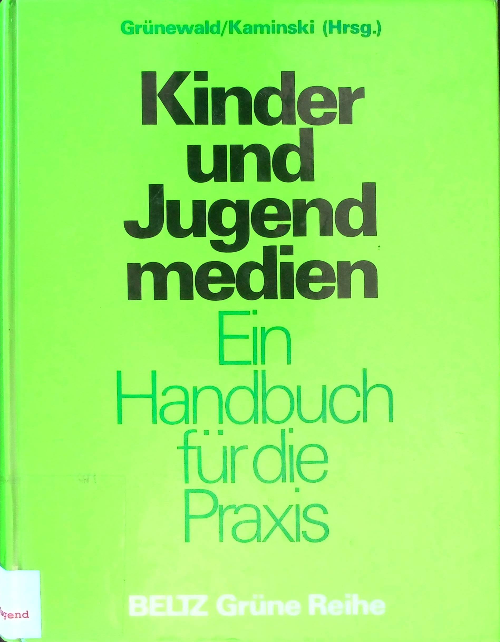 Kinder- und Jugendmedien: Ein Handbuch für die Praxis (Beltz Grüne Reihe) Education & Training