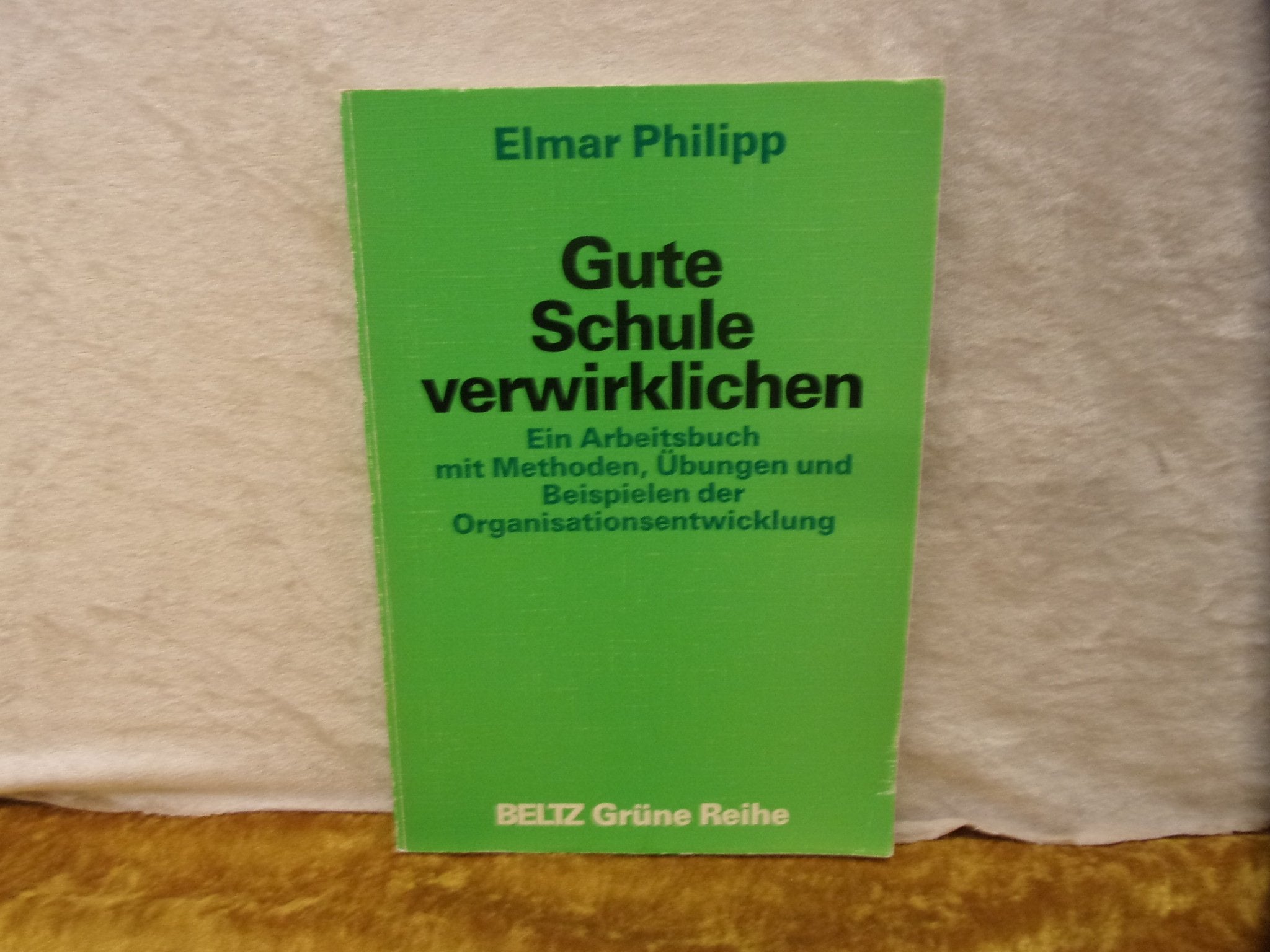 Gute Schule verwirklichen: Ein Arbeitsbuch mit Methoden, Übungen und Beispielen der Organisationsentwicklung (Beltz Grüne Reihe) Education & Training