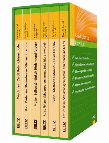 Basis-Bibliothek Unterricht: Grundwissen für alle Lehrerinnen und Lehrer. 6 Bände im Schuber (Beltz Pädagogik) Education & Training