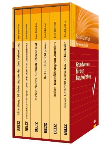 Basis-Bibliothek Referendariat: 6 Bände im Schuber Education & Training Books