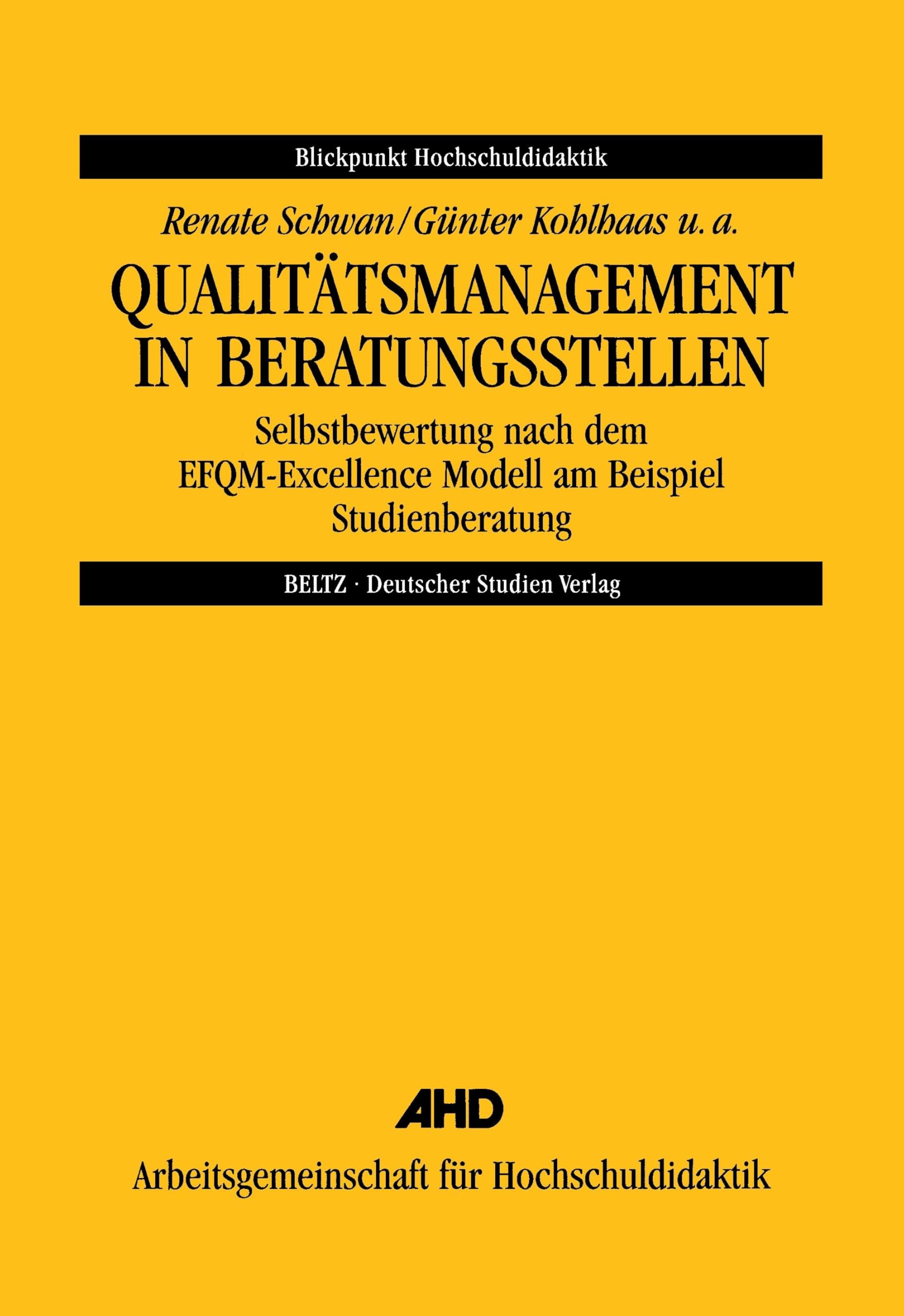 Qualitätsmanagement in Beratungsstellen book