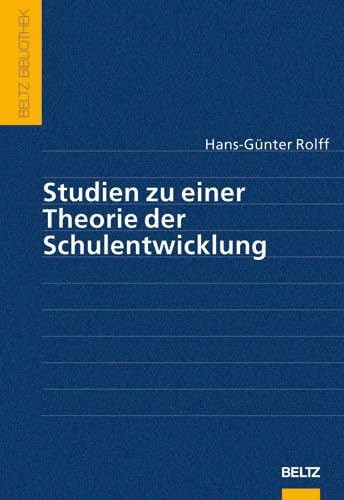 Product Image: Studien zu einer Theorie der Schulentwicklung