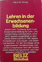 Lehren in der Erwachsenenbildung (Beltz Bibliothek) Books