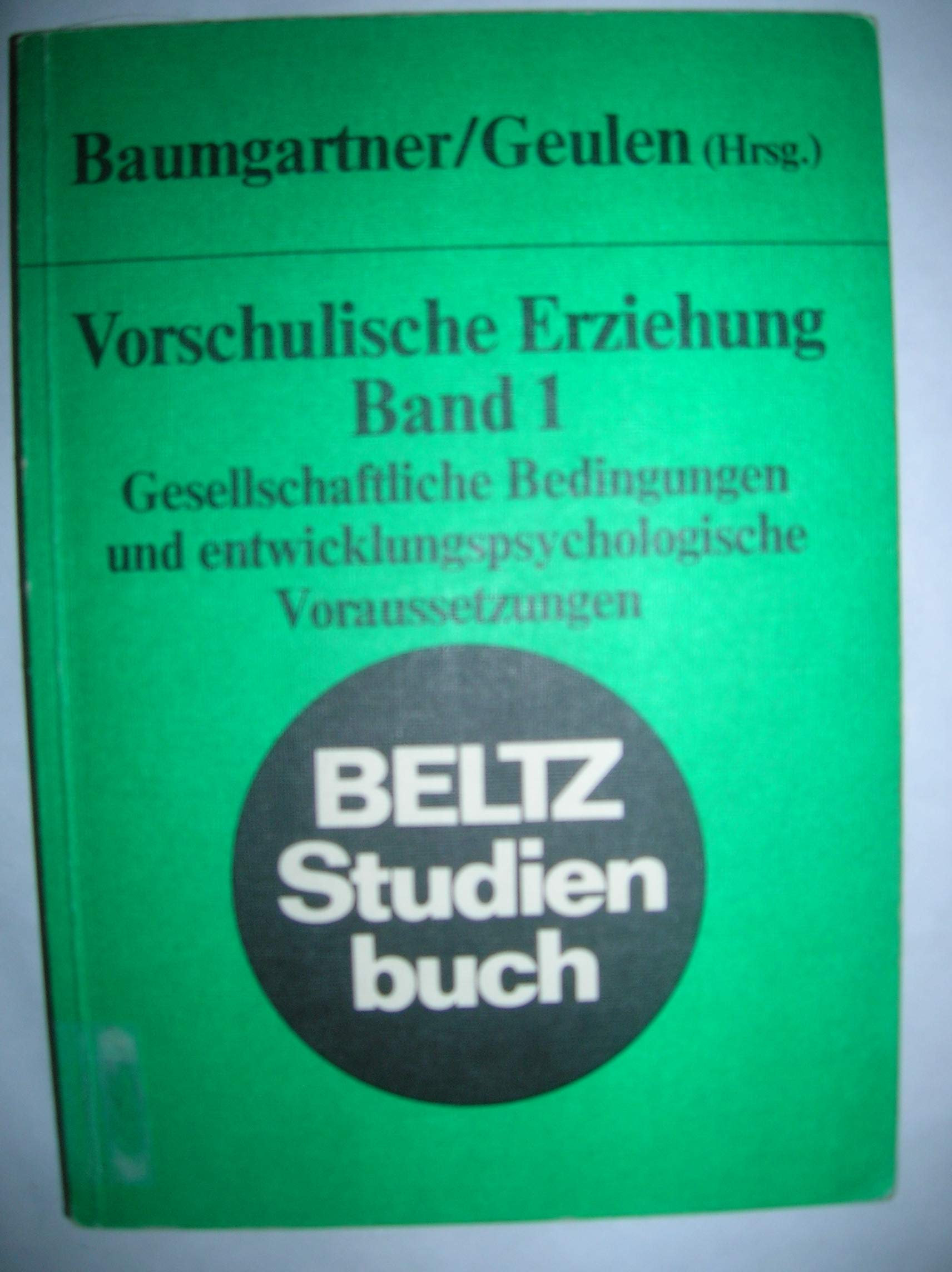 Vorschulische Erziehung I Professional & Reference Books