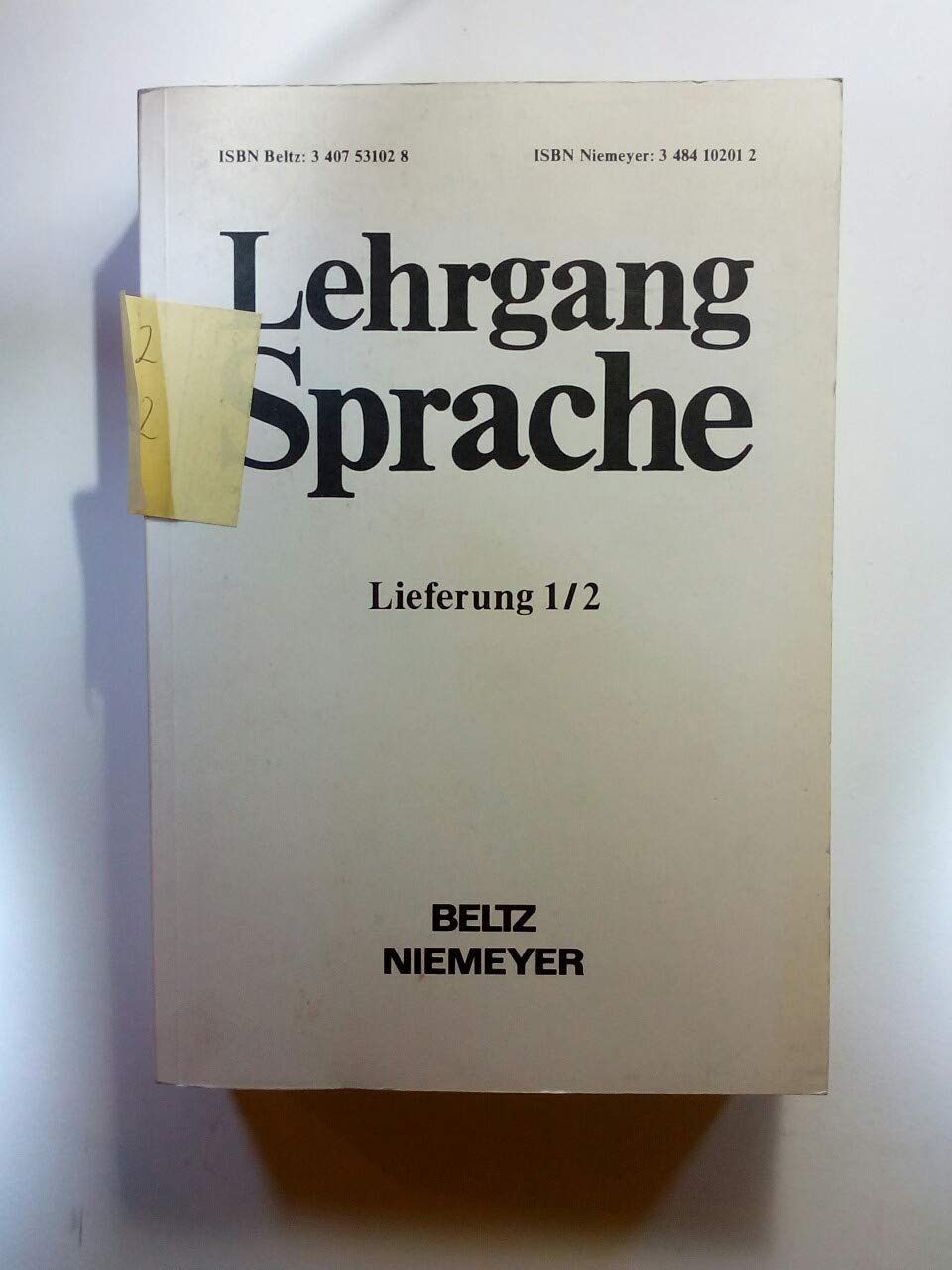Lehrgang Sprache - Einführung in die moderne Linguistik - Lieferung 1/2 Books