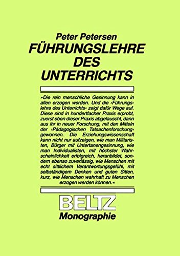 Führungslehre des Unterrichts Education & Training