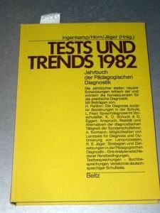 Tests und Trends 2: Jahrbuch der Pädagogischen Diagnostik Books
