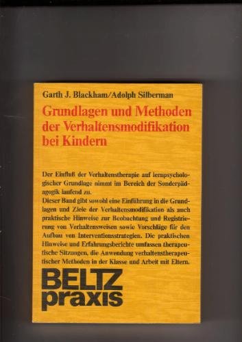 Grundlagen und Methoden der Verhaltensmodifikation bei Kindern (Beltz Praxis) Education & Training