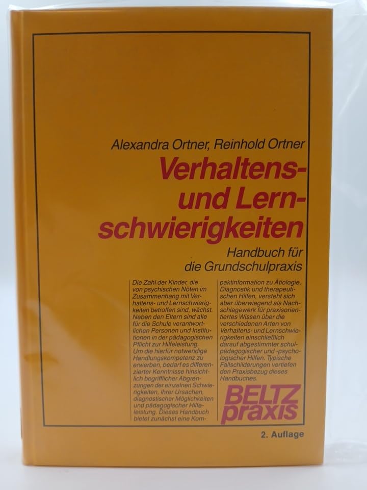 Verhaltens- und Lernschwierigkeiten: Handbuch für die Grundschulpraxis (Beltz Praxis) Psychology