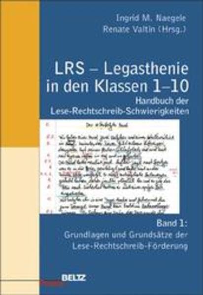LRS in den Klassen 1-10. Handbuch der Lese-Rechtschreibschwierigkeiten: LRS - Legasthenie in den Klassen 1-10 Medicine