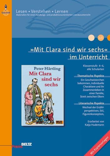 'Mit Clara sind wir sechs' im Unterricht book