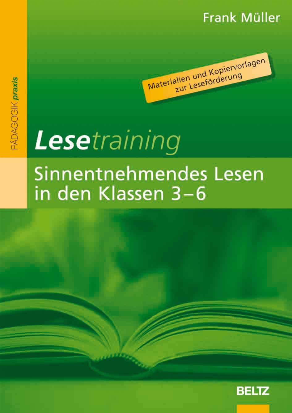 Lesetraining: Sinnentnehmendes Lesen in den Klassen 3–6: Materialien und Kopiervorlagen zur Leseförderung (Beltz Praxis) Politics & History