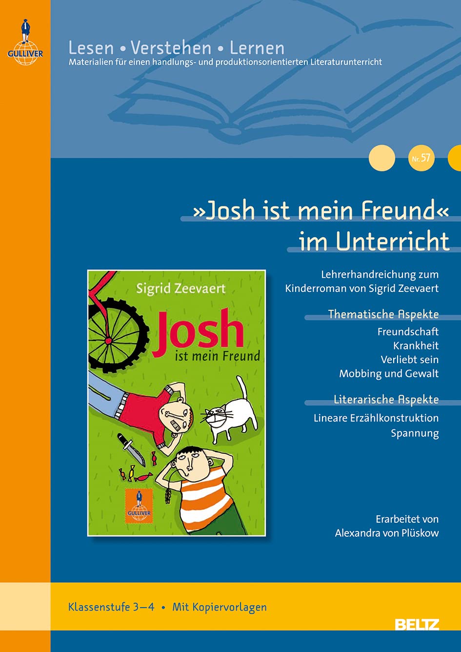 »Josh ist mein Freund« im Unterricht: Lehrerhandreichung zum Kinderroman von Sigrid Zeevaert (Klassenstufe 3-4, mit Kopiervorlagen) book