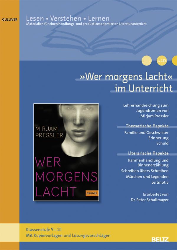 »Wer morgens lacht« im Unterricht Study Guides