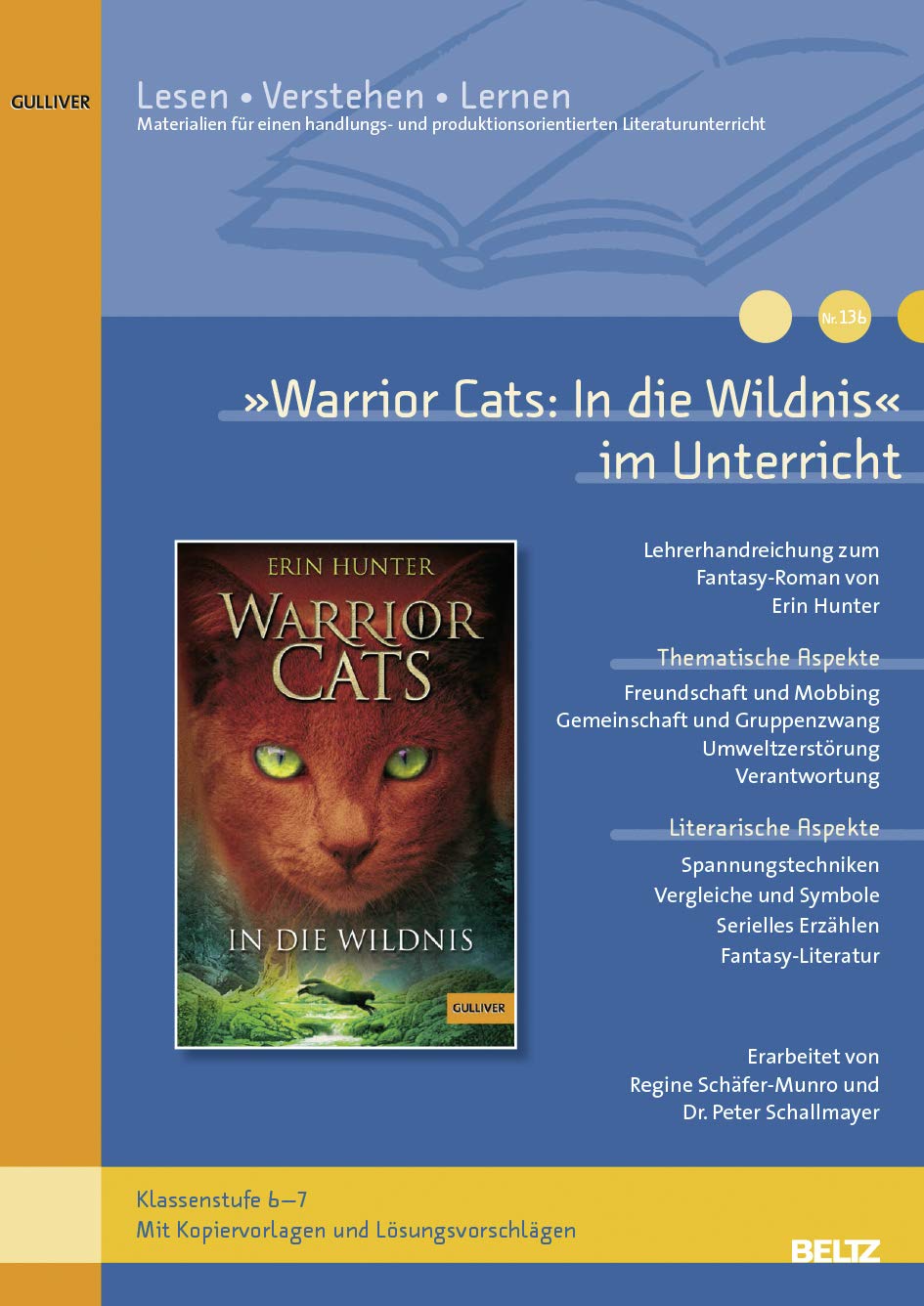 »Warrior Cats. In die Wildnis« im Unterricht book