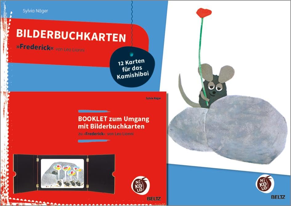 Bilderbuchkarten »Frederick« von Leo Lionni: Mit Booklet zum Umgang mit 12 Bilderbuchkarten für das Kamishibai (Beltz Nikolo) Non-fiction