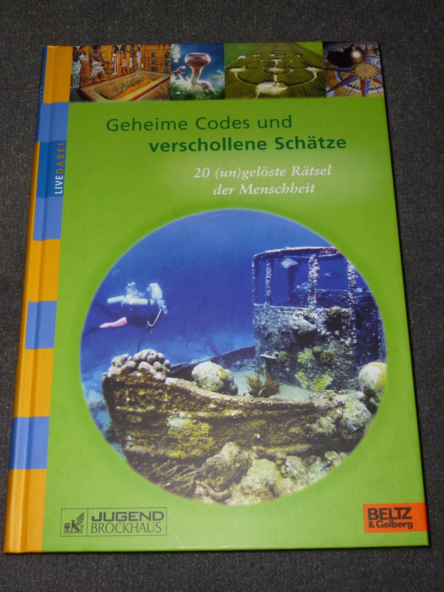 Geheime Codes und verschollene Schätze: 20 (un)gelöste Rätsel der Menschheit (Live dabei) Children's books