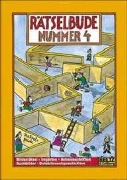 Rätselbude Nummer 4: Bilderrätsel, Irrgärten, Geheimschriften, Suchbilder, Detektivsuchgeschichten und viele Rätsel mehr (Gulliver) Books