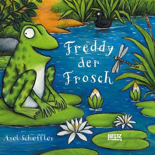 Freddy der Frosch: Vierfarbiges Pappbilderbuch Children's books