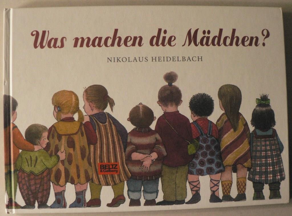 Was machen die Mädchen?: Bilderbuch Children's books