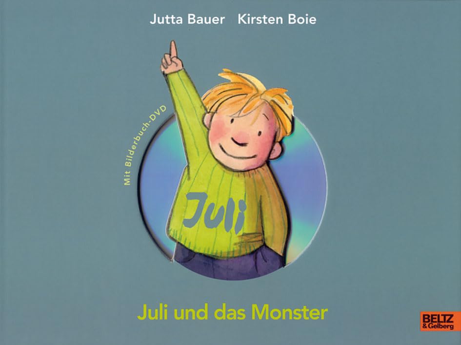 Juli und das Monster: Vierfarbiges Bilderbuch mit DVD Children's books