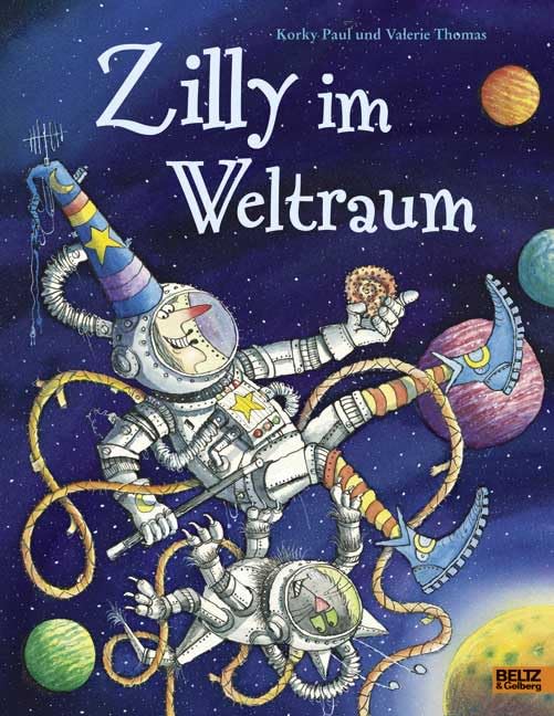 Zilly im Weltraum: Vierfarbiges Bilderbuch Children's books